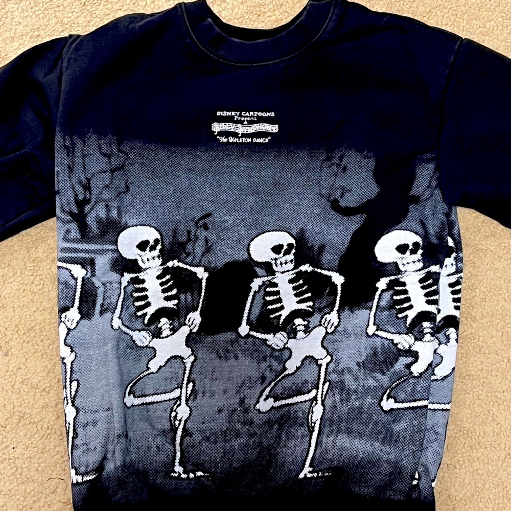 Disney Skeleton Dance Sweatshirt Silly Symphony